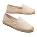 Fisherman's Women's Flat Bottomed Spring/summer Fashion Solid Color Simple One Foot Casual Canvas Woven Grass Shoes_vogvips.com