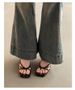 High Heel Wedge Slippers For Outdoor Wear 2025 New Shoes Evening Breeze Women's Thin Strap Toe Clip Leopard Print French_vogvips.com