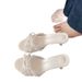 French Lace-trimmed High-heeled Sandals - New Summer Collection For Women, Perfect For Dressing Up With Skirts, Sweet Stiletto Thong Sandals_vogvips.com