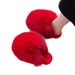 Autumn And Winter Hot Selling Plus Size Solid Color Fluffy Big Fur Slippers, Soft Bottom Flat Bottom Winter Baotou Home Warm Cotton Slippers_vogvips.com