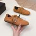 In-Stock High-Quality 2026 Spring New Black German Training Shoes For Women, Casual Lace-Up Buckle, Fashionable_vogvips.com
