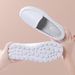 Nurse Shoes Women's Soft Soles White Black Work Shoes Flat Comfortable Light Breathable Casual White Shoes_vogvips.com