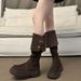 Platform Tube Riding For Women 2025 Autumn Winter New Versatile Fleece-Lined High Heel Over-the-Knee Two-Way Wear Long_vogvips.com