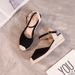 Women's Hemp Rope Wedge Sandals Open Side Casual Vacation Roman Style Plus Size_vogvips.com