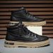 European Warm Series Winter New Mid-High Top Martin Boots Men's British Low-Top Casual Leather American Work Cotton Shoes_vogvips.com