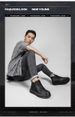 Casual Thick-soled Invisible Heightening Shoes Round Head Lace-up Board Shoes Breathable Sports Shoes Board Shoes_vogvips.com