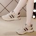 Cross-border Plus-size Women's Leather Sneakers, Versatile For Spring And Autumn 2025, Running Flat-soled Non-slip_vogvips.com