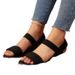 2026 Summer Mesh Large Size, Breathable, Elastic Flyknit, European And American Hollow Sandals, Women's Shoes Wholesale_vogvips.com
