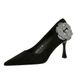 3767-AH59L Wind Style Side Water Diamond Flower Wine Glass With High Heels Shallow Mouth Pointed Suede Women's Single_vogvips.com