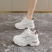 Shoes,Dad's Double Mesh Breathable Casual Sneakers,Women's Petite Height Increase_vogvips.com
