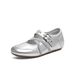 Soft Version~Genuine Leather With 5CM Internal Height Increase, Red Casual Shoes For Women, French Retro Cross-strap_vogvips.com