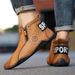 European Warm Series Autumn Winter New Plus Size Men's High-top Martin Boots With Cotton Lining And Zipper_vogvips.com