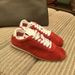 Fashionable Women's Casual Sports Shoes, Comfortable Round Toe Tie, Simple Sports Walking Shoes, Fashionable Flat Shoes For Daily Use_vogvips.com
