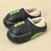 Waterproof Cotton Slippers For Women In Autumn And Winter 2025, New Home Warm, Thick Soled, Anti Slip, Couple's_vogvips.com