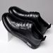 2024 Spring New Genuine Leather Soft Sole Breathable Versatile Men's Black Formal Business Casual Shoes_vogvips.com