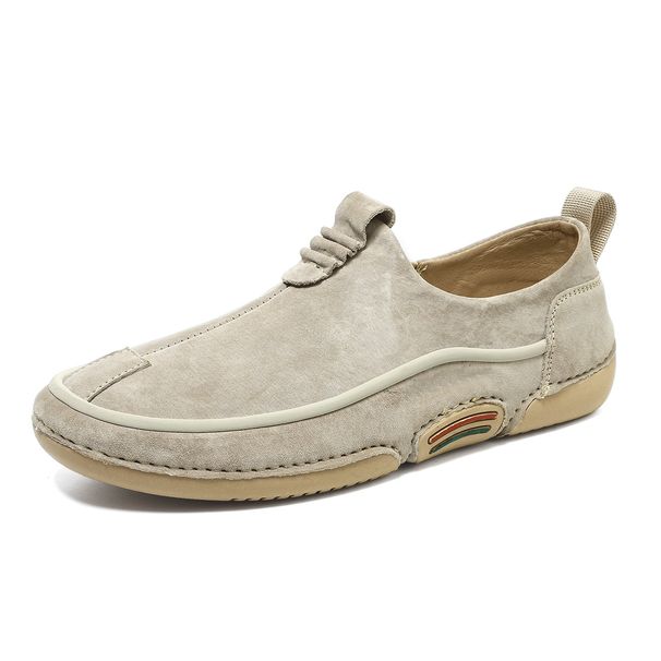 First Layer Leather Men's Shoes Low-top Men's Casual Shoes Martin Shoes Men's Shoes Large Size Shoes_vogvips.com