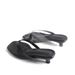Genuine Leather Kitten Heel Flip Flops for Women Fashionable Thong High Heeled Sandals French Style Sheepskin Version in Stock_vogvips.com