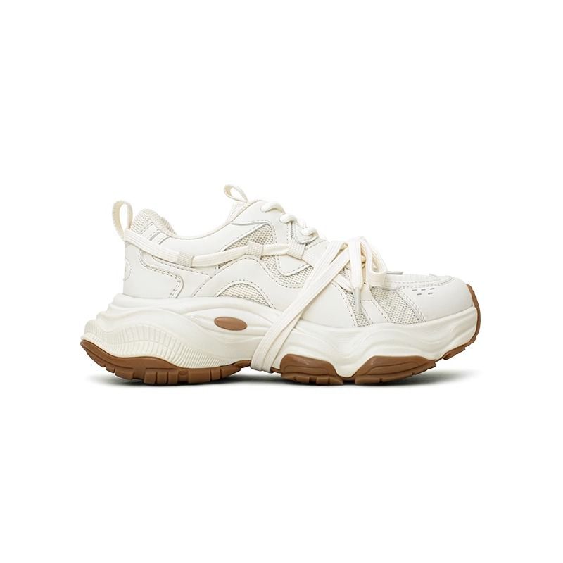 Hot Selling Shoes For Women, Dad Shoes With Thick Soles And Height Increase,New Ins Trendy And Cool Casual Sports White Shoes_vogvips.com