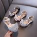 New Lady Baby Girls Girl Princess Diamond Single Shoe Shoes Dance Show Shoes_vogvips.com