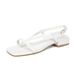 Huidong Shoes Summer New Model 2026 European And American Style Thong High-heeled Open-toe Square Toe Stiletto Elegant_vogvips.com