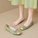 French-style Shallow Egg Roll Flats 2026 Spring/summer New Versatile Bowknot Flat Ballet Soft-soled Women's Shoes_vogvips.com