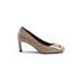 Cowhide Version~French-style Elegant Evening Breeze Square Buckle Stiletto High-heeled Shallow-cut Shoes, Gentle Style_vogvips.com