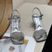 French-style Fashionable One-strap Elegant Rhinestone Sandals For Women, 2026 New Summer Model, Thin-heeled Satin_vogvips.com