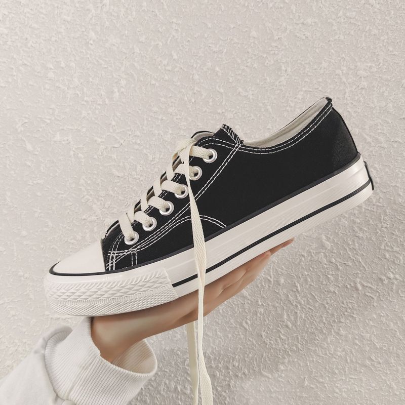 Men's Shoes New Low Top 1970s Replica High Top Canvas Shoes Men's Shoes White Shoes Summer Couple Shoes Cloth Shoes Trendy Sneakers_vogvips.com