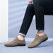 Men's Casual Shoes Mesh Lace-up Outdoor Casual Work Men's Shoes Round Head Shallow Mouth Work Shoes_vogvips.com