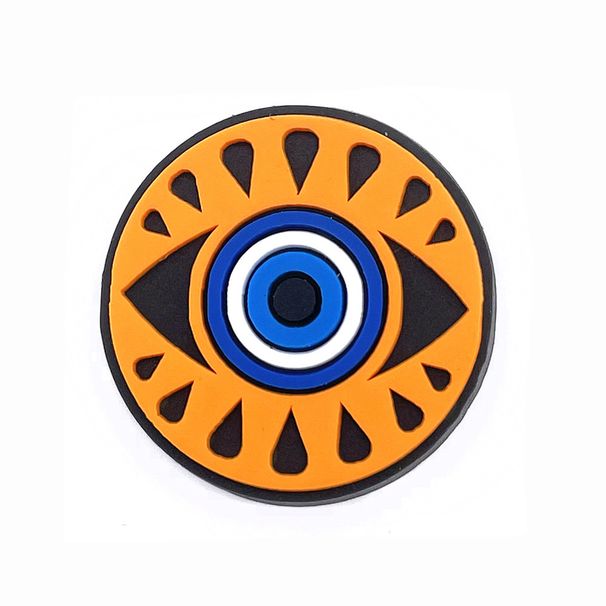 Fun Demon Eyes Cartoon Shoes Floral Shoe Clasp Personality Garden Shoe Accessories Decorative Clasp_vogvips.com