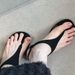New Summer Flip-Flop Sandals Versatile 2026 Roman Style Black Beach Fairy Flat Retro Vacation Shoes_vogvips.com