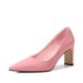 Fashion High Heels Women Party Shoes Pointed Toe Elegant Ladies Pumps Modern Brand Pink Red Black Heels 8cm_vogvips.com