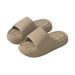 EVA Simple Summer Slippers For Women, Indoor Thick Sole, Soft Sole, Comfortable For Home Use, Bathroom, Couples, Outdoor Wear For Men_vogvips.com