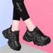2025 New Autumn Thick-Soled Height-Increasing Rhinestone Dad Shoes New Mesh Breathable Casual Sneakers Versatile Shoes_vogvips.com