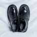 Genuine Derby For Men, Thick Sole, Height Increasing, Black Round British Style, Large Toe, Low Top Martin Boots,_vogvips.com