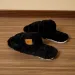Womens Fashion Fuzzy Slippers Classic Two Strap Design Soft Padded Insole For Daily Wear And Casual Lounging_vogvips.com