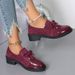 Slip-on Loafers Women's Fall Pumps With Chunky Heels_vogvips.com