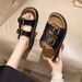 Flat Slippers For Women For Wear New Casual Style Sandals Retro Style Beach Shoes_vogvips.com