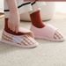 Women Diabetic Adjustable Closure Comfortable House Arthritis Edema Wide Slippers Comfy Cozy Shoes Closed Toed_vogvips.com