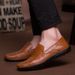 New breathable bean shoes men's casual men's foot set lazy shoes men's shoes_vogvips.com