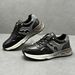 Men's Sneakers 2025 New Genuine Leather Comfortable Soft Sole Casual Fashion Trend Slip-On Outdoor Jogging Shoes For Men_vogvips.com