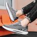 Cross-border Men's Shoe Wholesale: New Mesh Sports Casual Shoes, Breathable, Fashionable, Versatile, Popular Lace-up_vogvips.com