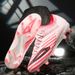 Putian Seamless Flying Woven Football For Men, Low Cut, Teenagers, Long Nail Artificial Turf Training Sports Shoes_vogvips.com