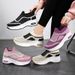 Women's Shoes Wind Thick-soled Heightening Shoes Breathable Single Shoes One Pedal Casual Shoes_vogvips.com
