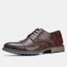 Men's Classic Business Casual Shoes - Lightweight Breathable Round Toe Oxfords For Office & Formal Occasions Leather Shoes For Men_vogvips.com