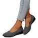 Spring New Pointed Toe Large Size Shallow Mouth Wedge Single Women's Loafers Sports Casual Shoes Women_vogvips.com