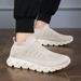 Trendy Couples High Top Socks, Lightweight Flying Weaving Casual Sports Shoes, Hot Selling For Men And Women's One_vogvips.com