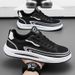 Cross-border Men's Shoe Wholesale: New Mesh Sports Casual Shoes, Breathable, Fashionable, Versatile, Popular Lace-up_vogvips.com