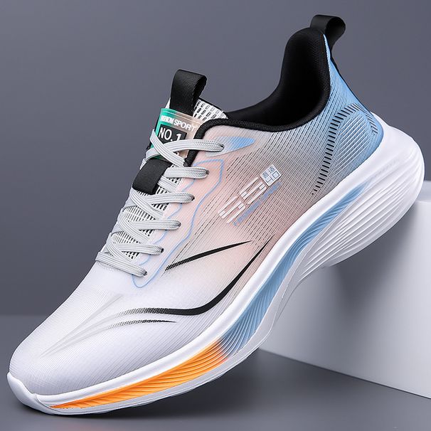 Men's Spring New Soft-soled Sports Casual Men's Breathable Mesh Running Travel Shoes Trendy_vogvips.com