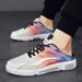 Canvas Summer Versatile Slip-On Breathable Casual Cloth Backless Half Slippers Men's Trendy Shoes_vogvips.com